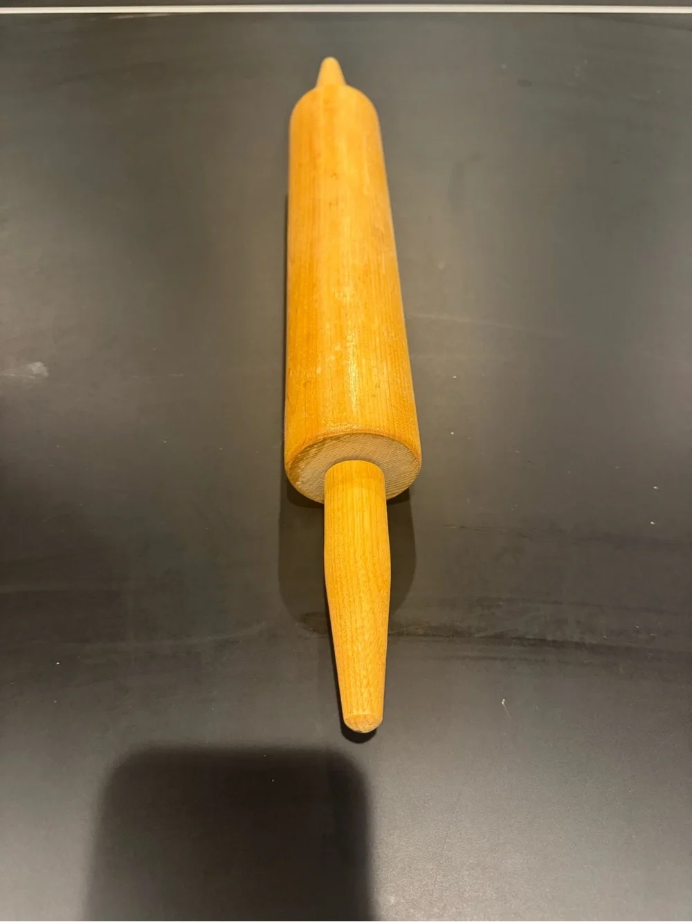 Vintage Set of 3 Wooden Rolling Pins - Natural Wood